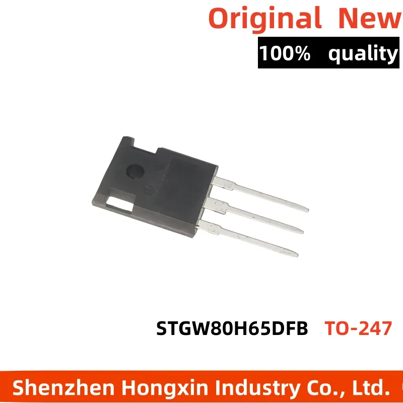 (1-5piece) New STGW80H65DFB GW80H65DFB TO-247 Welding machine inverter