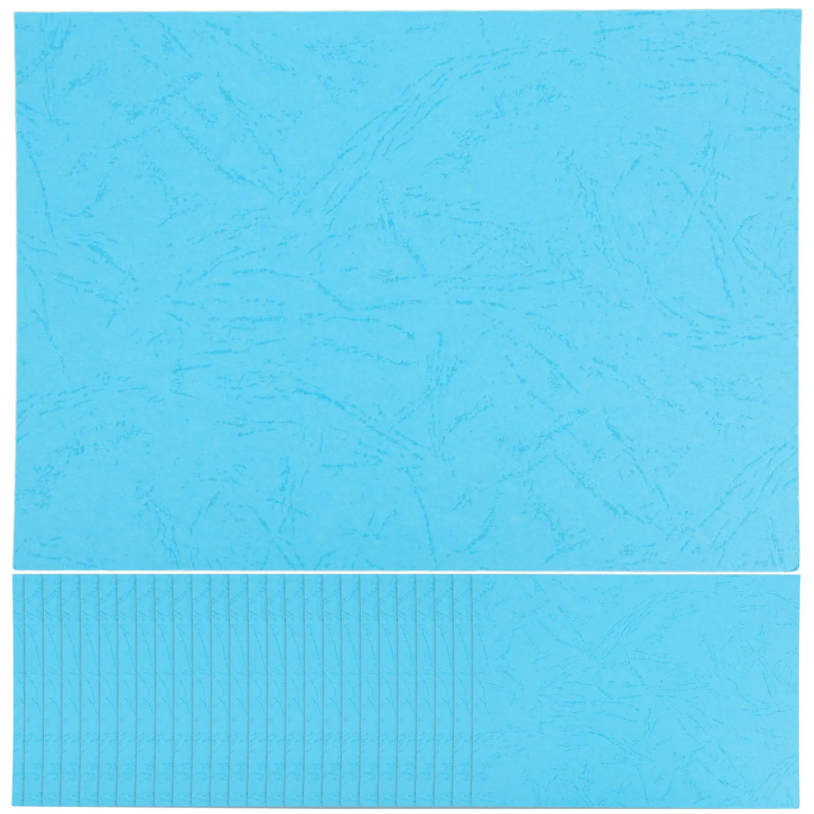 100Sheets File Covers Paper Binding Covers Set Textured Document Presentation for Office School Home Projects Book Binding