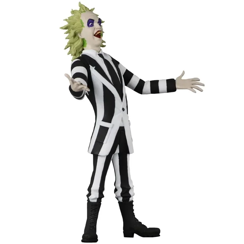 In Stock 6" Action Figure NECA Toony Terrors Beetle Juice Horror Series Gift Collection Doll Boy Birthday Gift