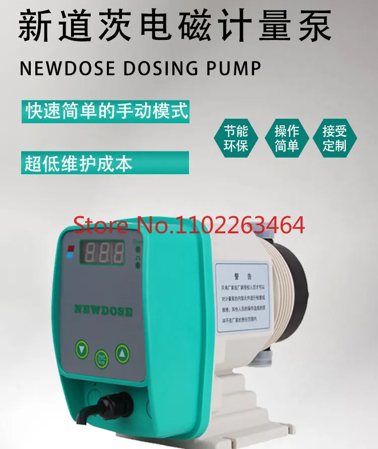 New DOTS electromagnetic diaphragm pump DFD-09-03-M dosing pump diaphragm flow adjustable NEWDOSE metering pump