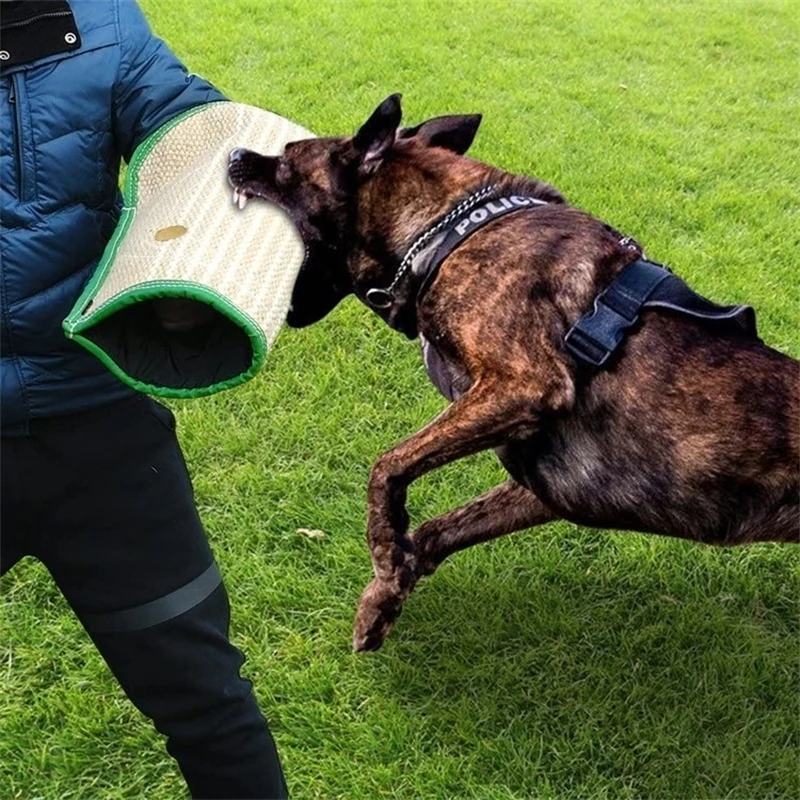 

Dog Bite Sleeve Arm Protection For Young Police Dog Training Work US Stocking