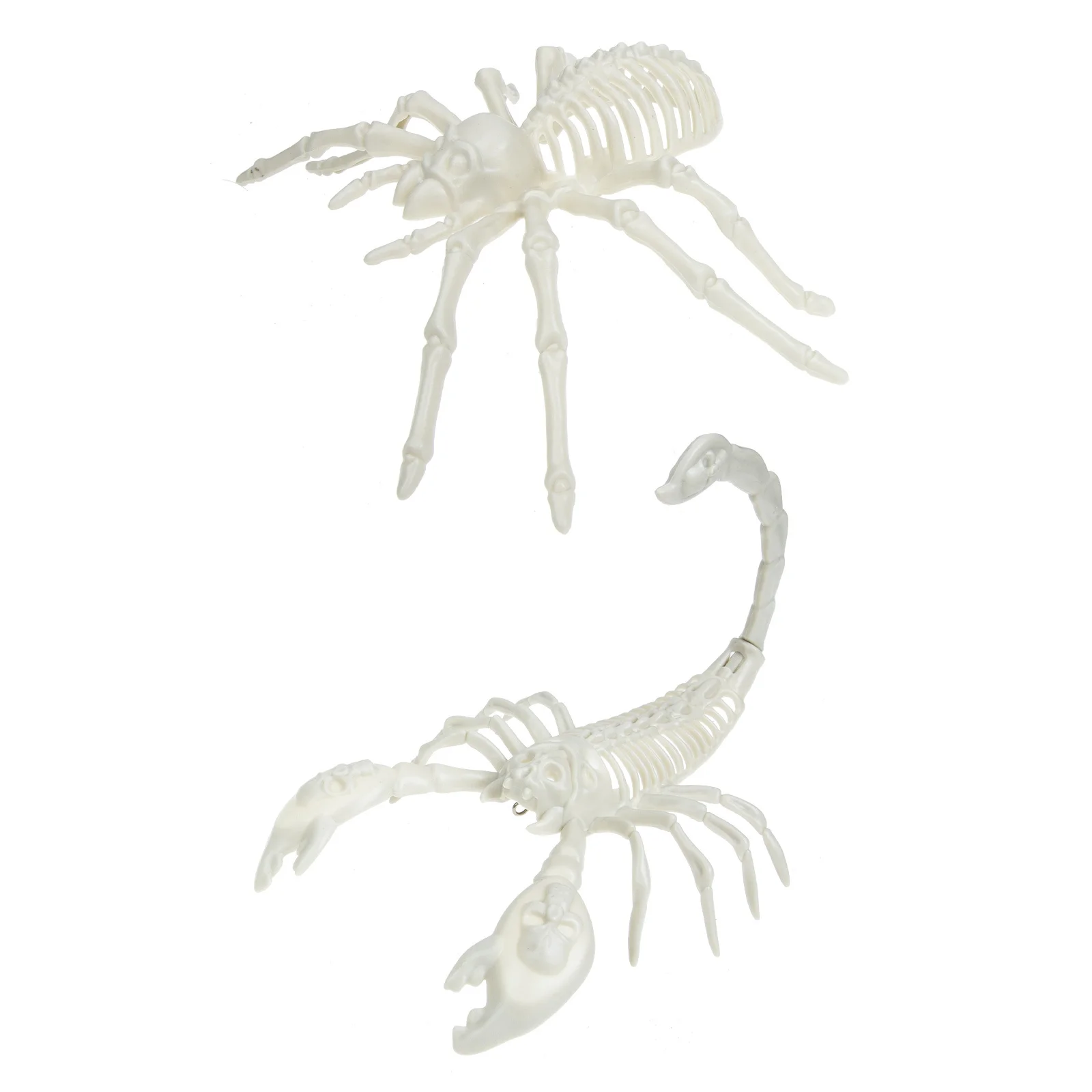1 Set Ragni di Halloween Scorpione Decorazioni Realistici Scherzi simulati Puntelli Forniture per feste Ragni di Halloween Simulazione Ragno