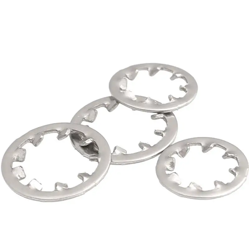 M2 M2.5 M3 M4 M5 M6 M8 M10 M12 M14 M16 M18 M20 M22 M24 M30 304 Stainless Steel Internal Toothed Gasket Washer Lock Washer