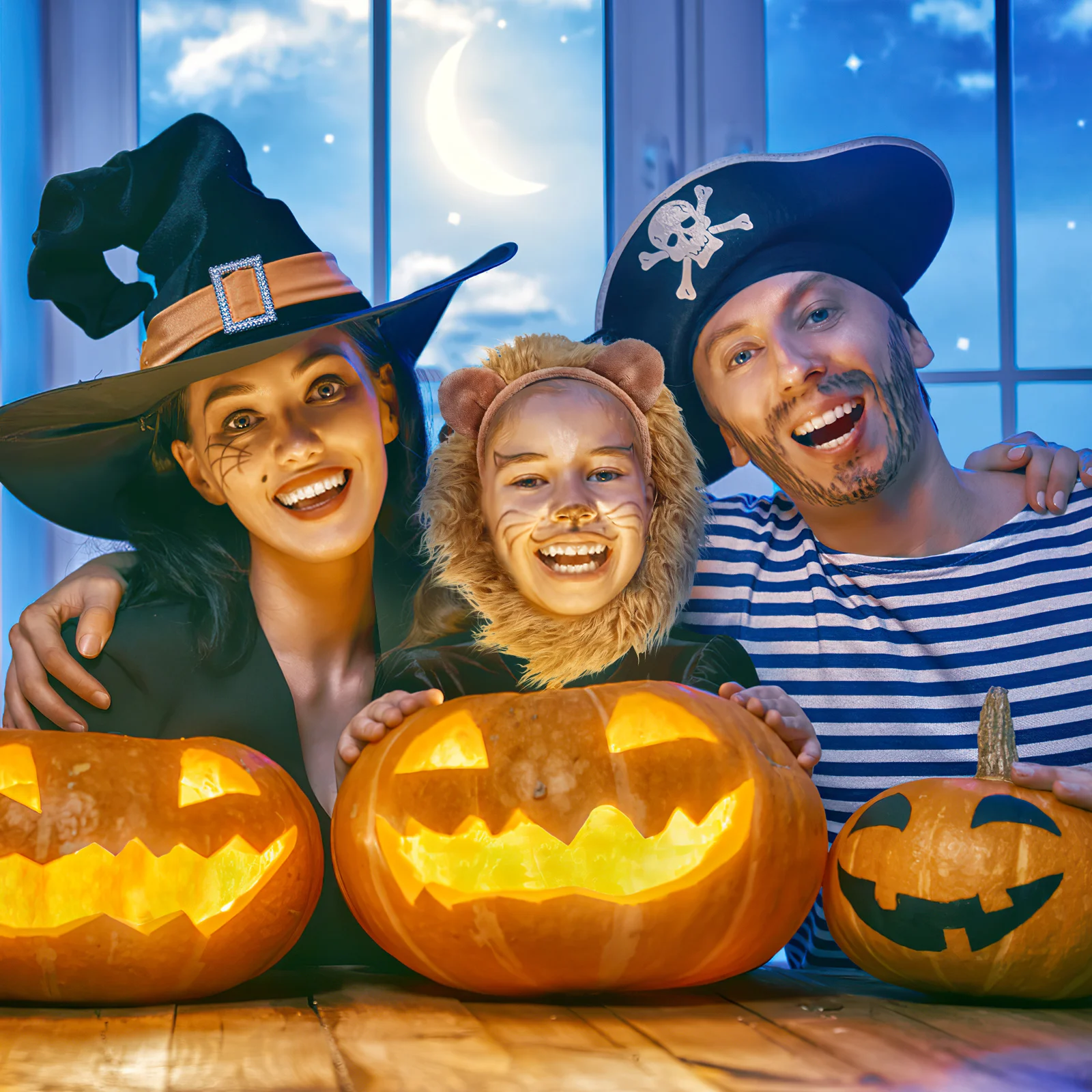 Leeuw hoofdband set handschoenen Halloween bruin harig kostuum volwassen kinderen oren peuter