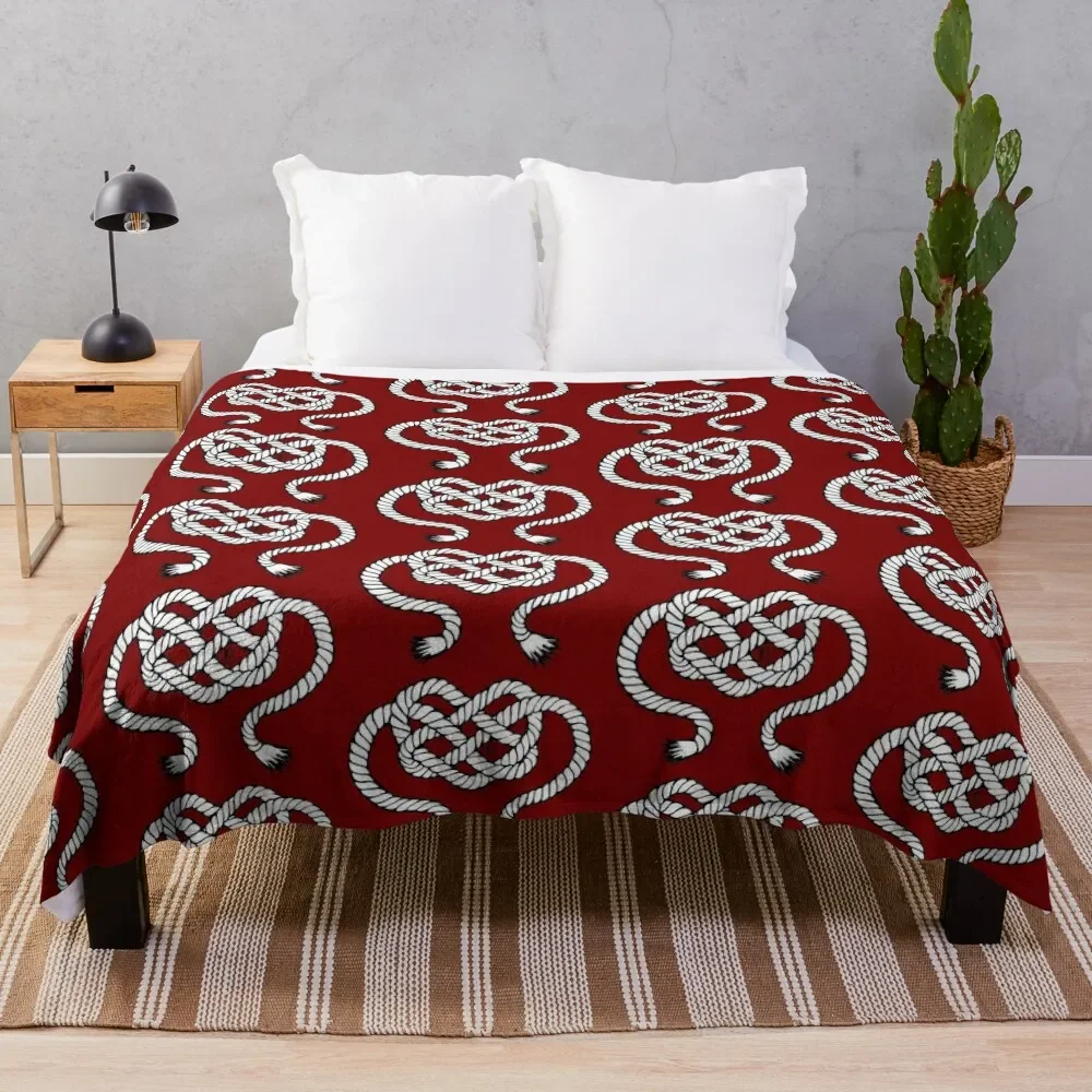 

Heart shaped knot Throw Blanket Comforter Luxury Designer Blankets