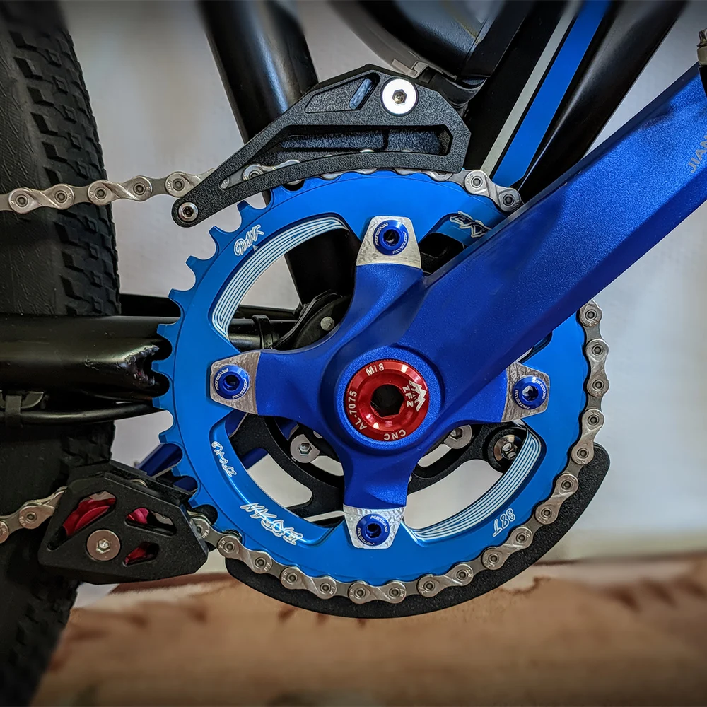 الجبلية ISCG05 سلسلة دراجات دليل BB جبل 1x دراجة هوائية جبلية بكرة سلسلة استقرار DH 32-38T سلسلة حلقة حامي لوحة CG04 #3