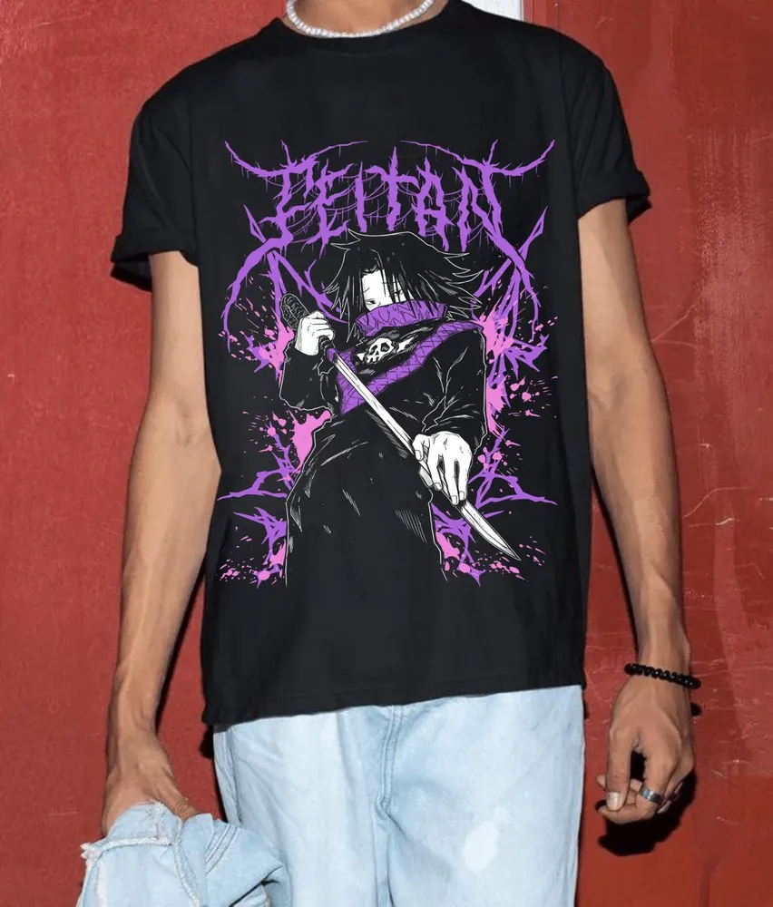 Feitan T-shirt Hypland Hunter X Hunter Girt Portor Graphic Horror Anime Shirt