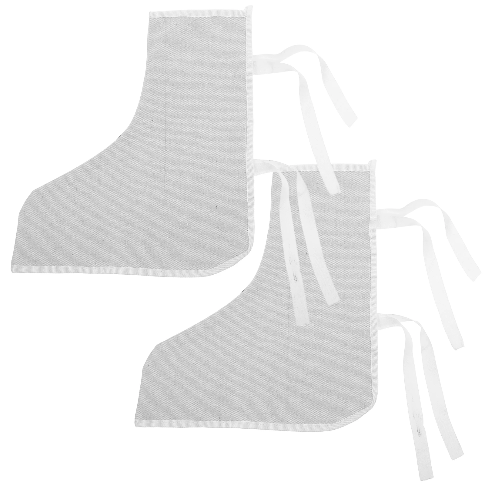 2 Stuks Lassen Overschoenen Zware Canvas Boot Protector Vlambestendig Volledige Voet Cover Herbruikbare Lassen Boot Covers voor Mannen