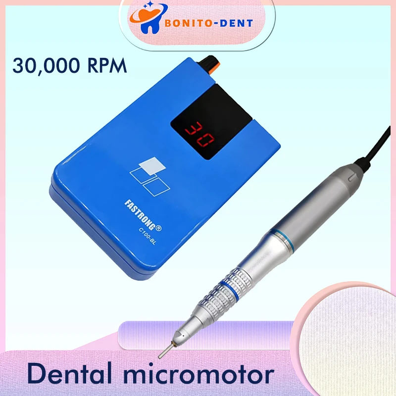 Portable Dental Micromotor Drill Machine with Polish Handpiece Rechargeable Dentistry Equipment odontologia laboratorio Tools