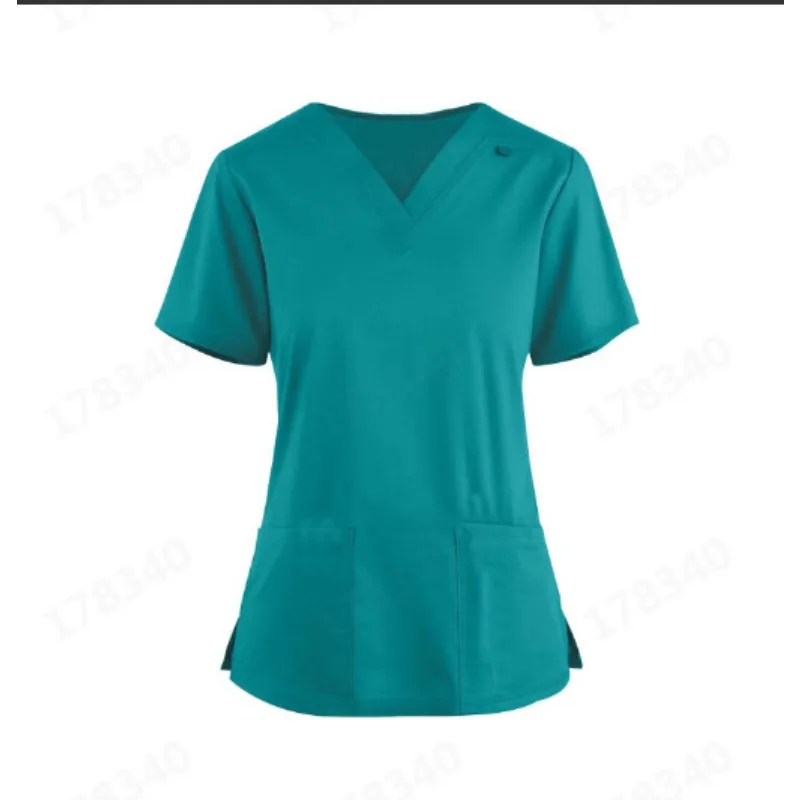 Handwashing Clothes Lightweight Sets Surgical Gowns Short Sleeves Operating Room Doctors' Work Uniforms Protective Clothing