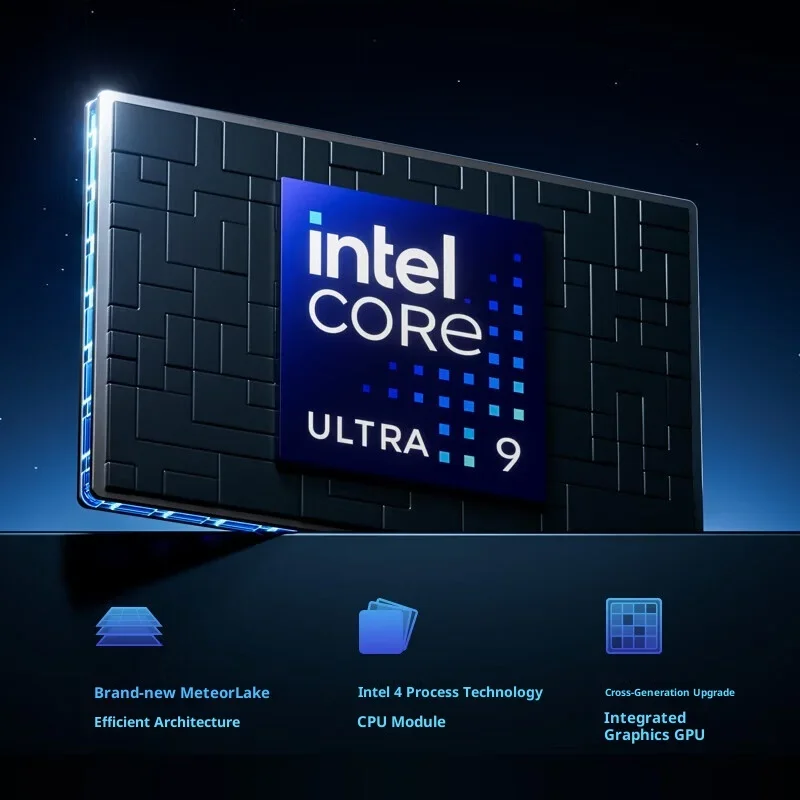 جهاز كمبيوتر AtomMan X7 Ti Intel Core Ultra9-185H عالي الأداء AI مع شاشة لمس مستجابة للغاية لسطح المكتب الصغير فائق الهدوء للألعاب #2