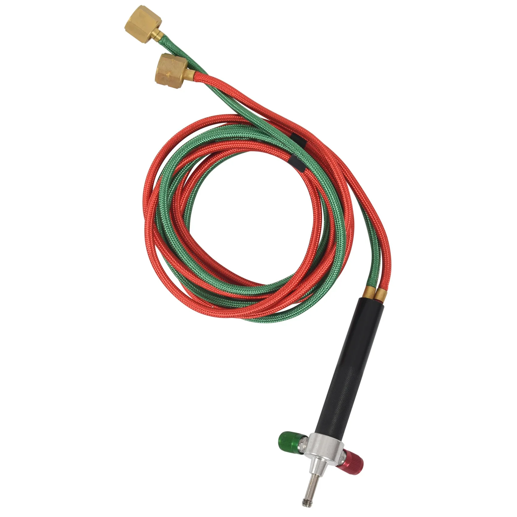 

A84Z-Micro-Gas Torch Mini Gas Little Torch Welding Soldering Kit With 5 Tips Welding Soldering Gun Flexible Hosed For Small Inst