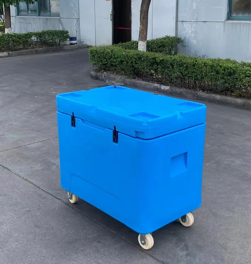 Rotomolded Large Capacity Cooler Box 660L Insulated Modern Seafood Container Heavy Duty Marine Fishing Cans Cold Storage Custom