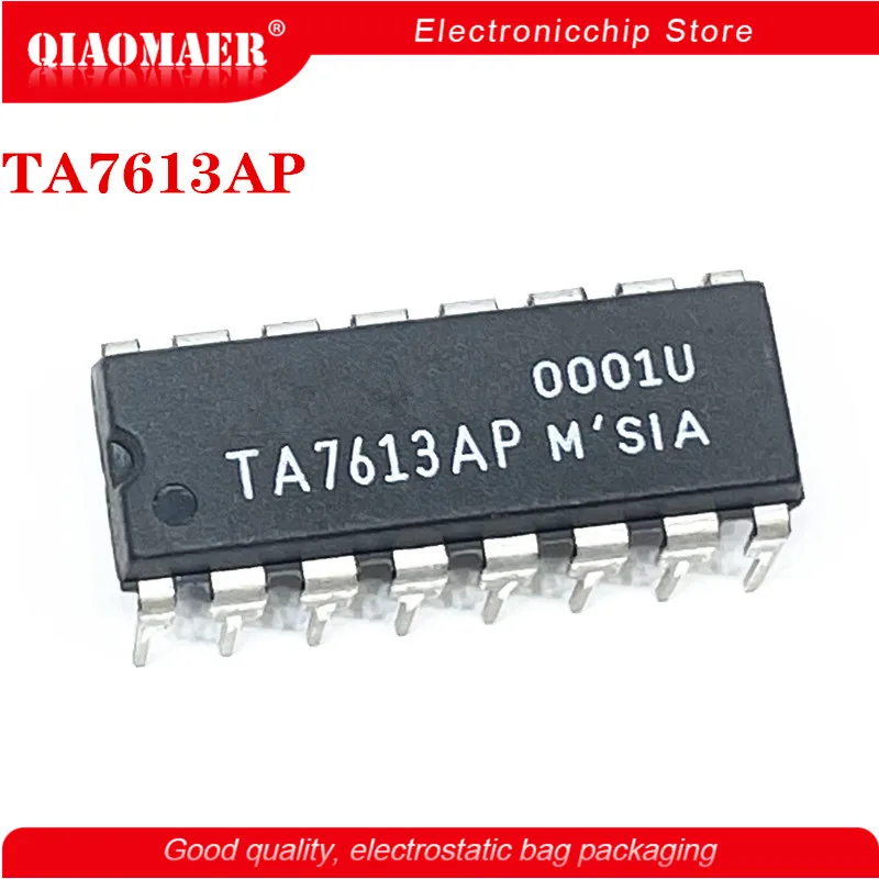 10PCS TA7613AP DIP-16 8-Ch Channel Multiplexer ICs for Electronic Projects