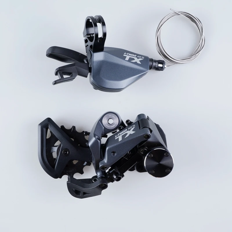 NEW! LTWOO TX 1x12 Speed Two Way Release Aluminum Shifter + Stabilize Damping Aluminum Rear Derailleur 12s