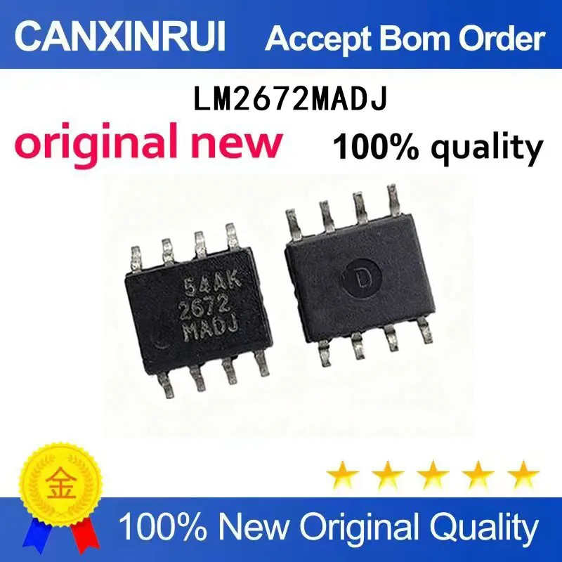 (5-100 Pieces) New stock LM2672MADJ LM2672M-DJ SOP-8