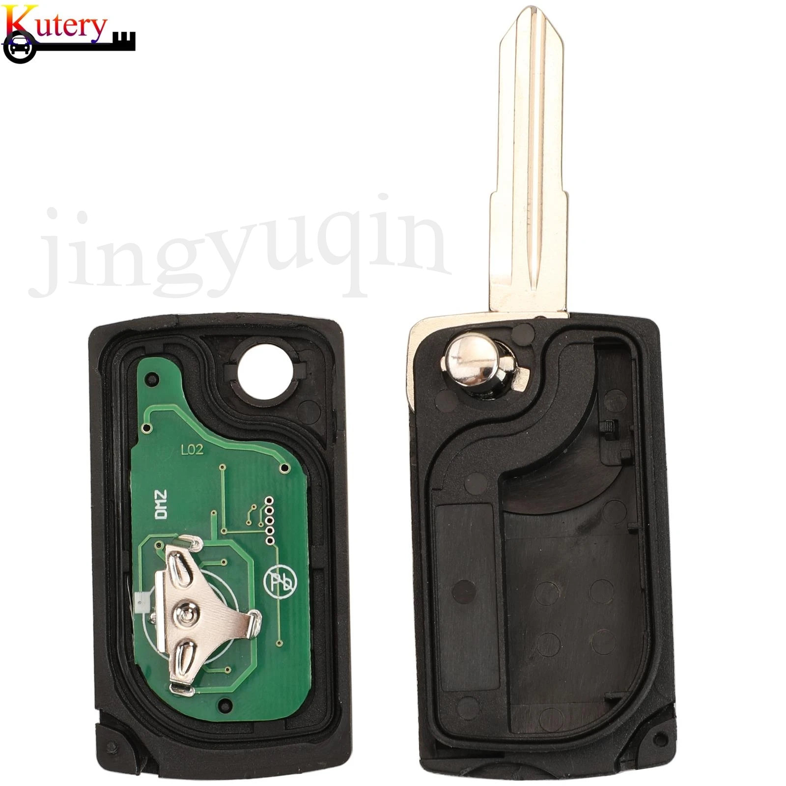 jingyuqin Folding Smart Remote Car Key For Great Wall Haval Hover H3 H5 3Buttons 434Mhz ID48 Chip