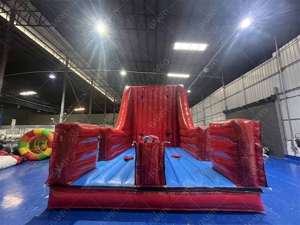 باري تحدي سباق المزدوج ألعاب رياضية المدرج حبل واسع النطاق نفخ الترامبولين الحارس بنجي تشغيل للأحداث