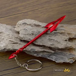 12cm Anime Periphery Metal Toys NEON GENESIS EVANGELION Figure Lance of Longinus Action Figure EVA-01 Spear Keychain Boys Gifts
