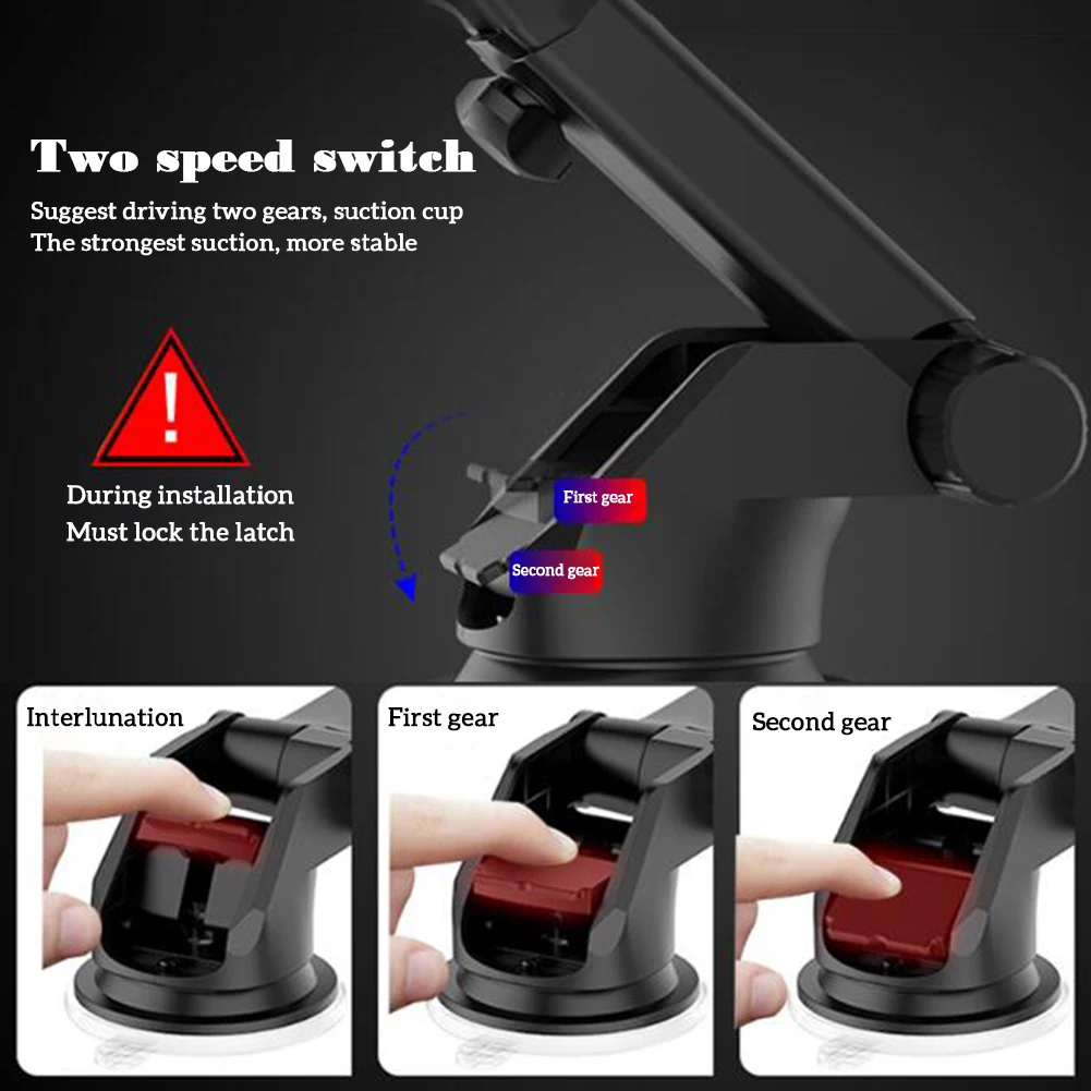 차량용 무선 충전기 자동 마운트 폰 스탠드, 아이폰 14, 13, 12, X, 삼성, 샤오미, 10W 고속 충전 거치대