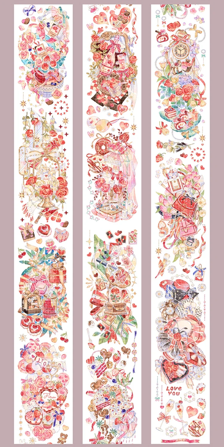 

1 Loop Sweetheart's Whisper Washi Pet Tape