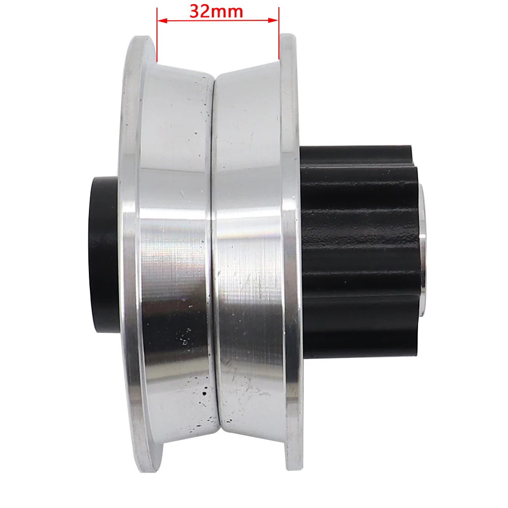 Alumnium Alloy 8 inch Split Wheel Rims Hub With Disc Brake Hole For 8inch 200x50 Pneumatic Tyre Tire Electric Scooter Mini Bike