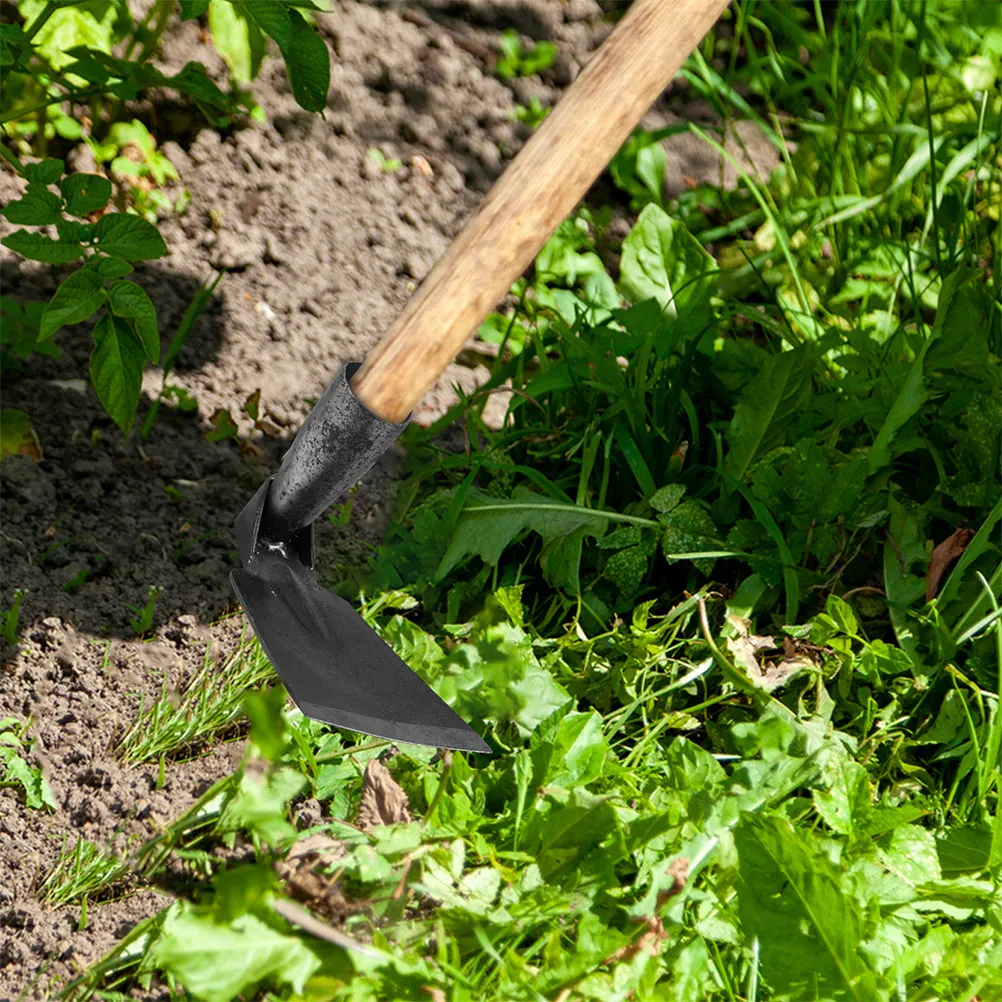 2Pcs Agricultural Planting Hoe Durable Sharp Blade Comfortable Grip Versatile Soil Compatibility Efficient Gardening Tool