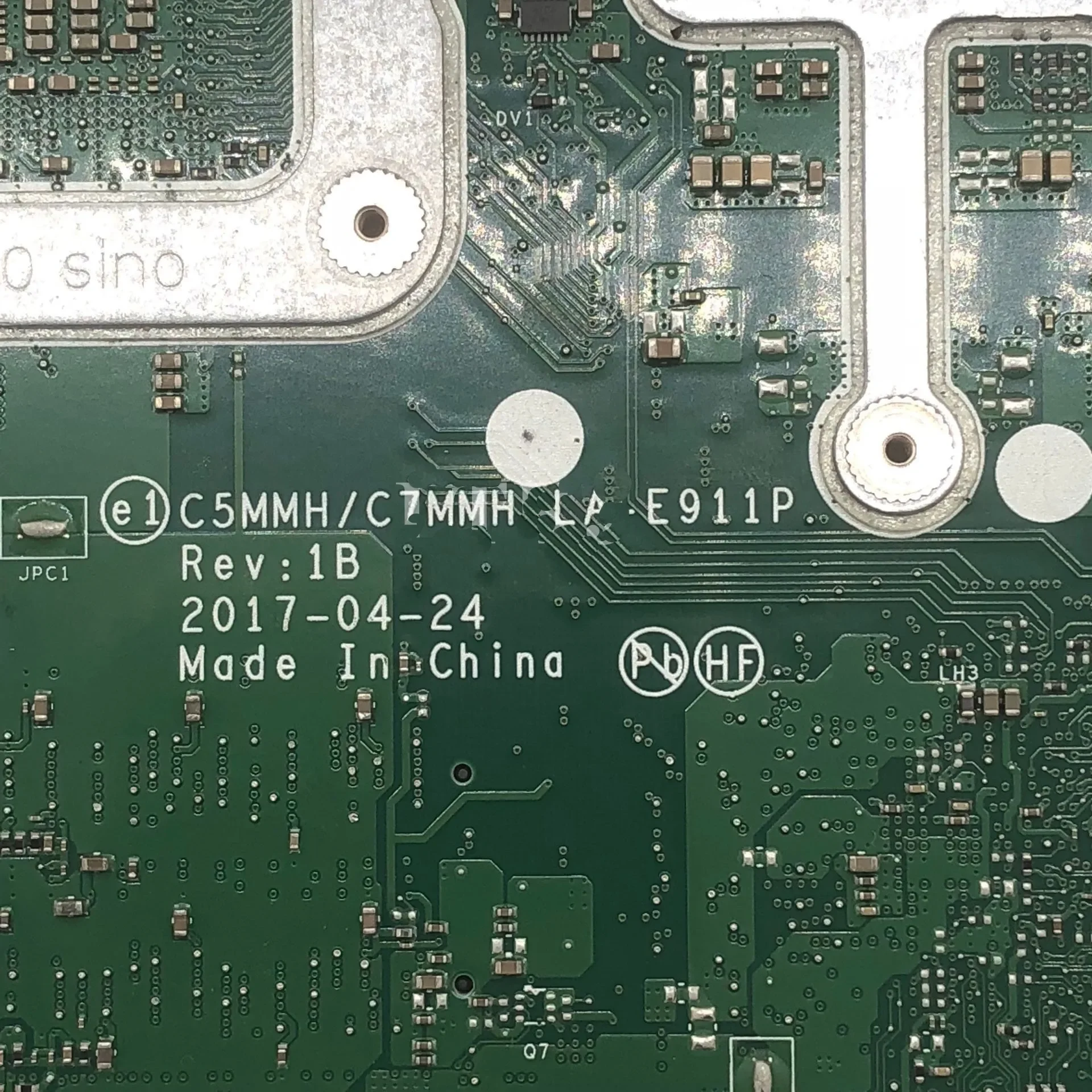 Suitable For Acer A715-71G Laptop Motherboard C5MMH / C7MMH LA-E911P I5-7300HQ Mainboard 100% tested fully work