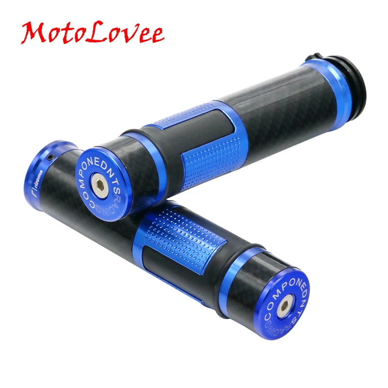 

MotoLovee Motorcycle Grips Handle bar Grip Universal Modification Parts Aluminum Alloy CNC Scooter Motorbike Refit Accessories