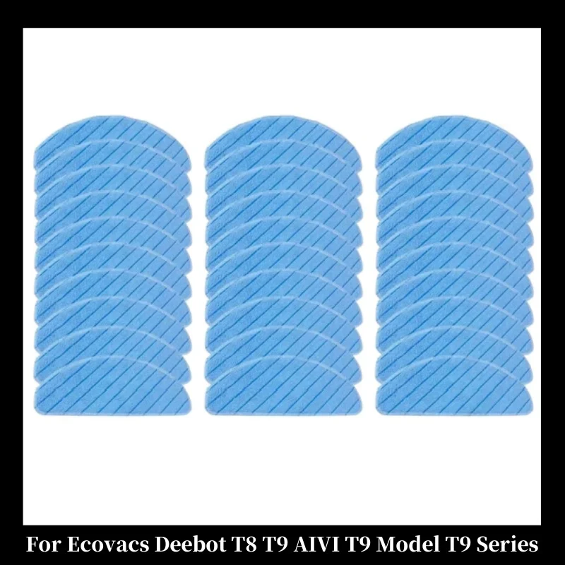 

Washable Mop Cloth Pad For Ecovacs Deebot T8 T9 AIVI T9 Model T9 Series Robot Vacuum Cleaner Mop