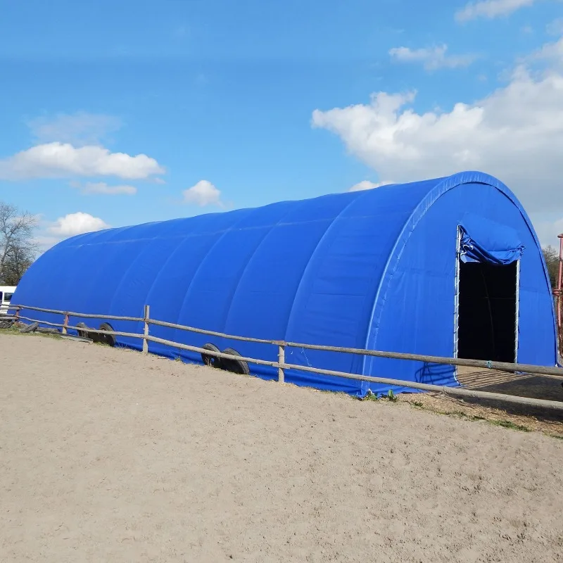 Hot Dip Galvanized Steel Frame Waterproof Durable Easy Assembly Portable Modern Outdoor Storage Tent Shed