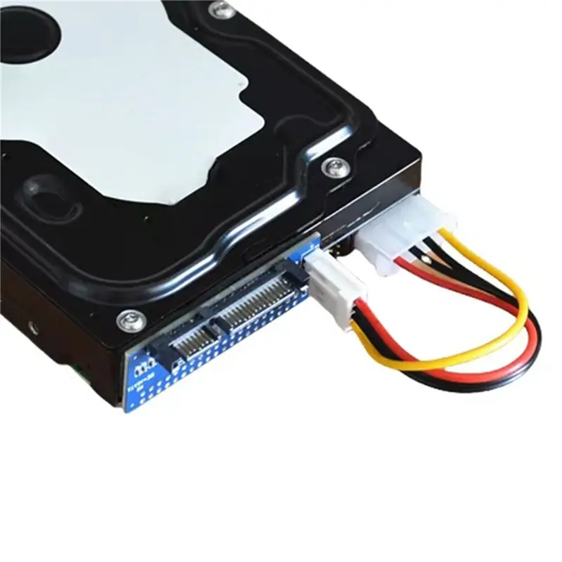 Stylish-3X HDD 3.5 IDE To SATA Adapter Hard Disk Converter PATA IDE 39/40Pin To SATA 22Pin Hard Drive Connector With Data Cable
