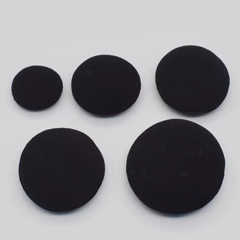 1000pcs Foam Ear Pads Protection Thicken Sponge Replacement Cushions Covers Earphones For Headphones 35mm 45mm 50mm 55mm 60mm