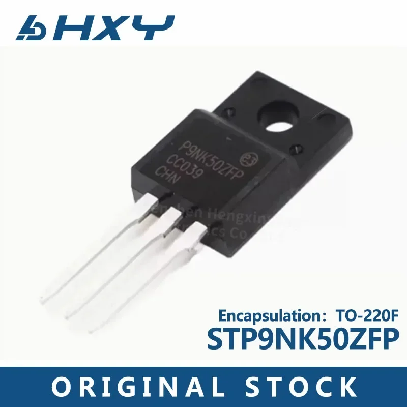 10PCS STP9NK50ZFP P9NK50ZFP 500V 7.2A in-line TO-220F FET