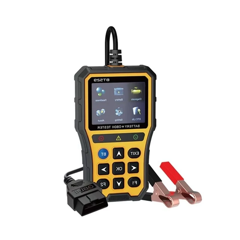 BT529 12V Car Battery Tester 2-In-1 OBD2 Scanner Vehicle Analyzer System Check Tool OBD Scanner