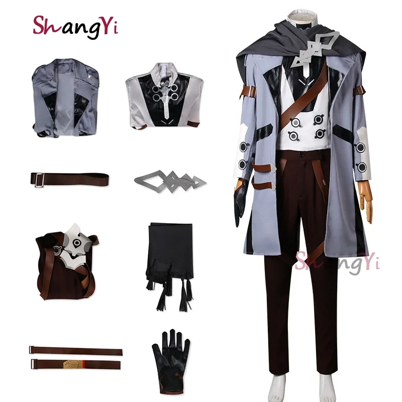 Honkai Star Rail Welt Yang Cosplay Costume Halloween Men Uniform Honkai Impact 3rd Deguisement Outift Carnival Roleplay Clothes