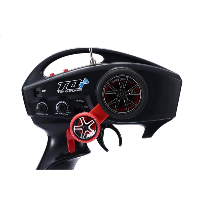 One-Handed Control Adaptor Transmitter Steering Wheel For RC Car Traxxas TQI Remote Controller TRX4 TRX6 Slash Summit