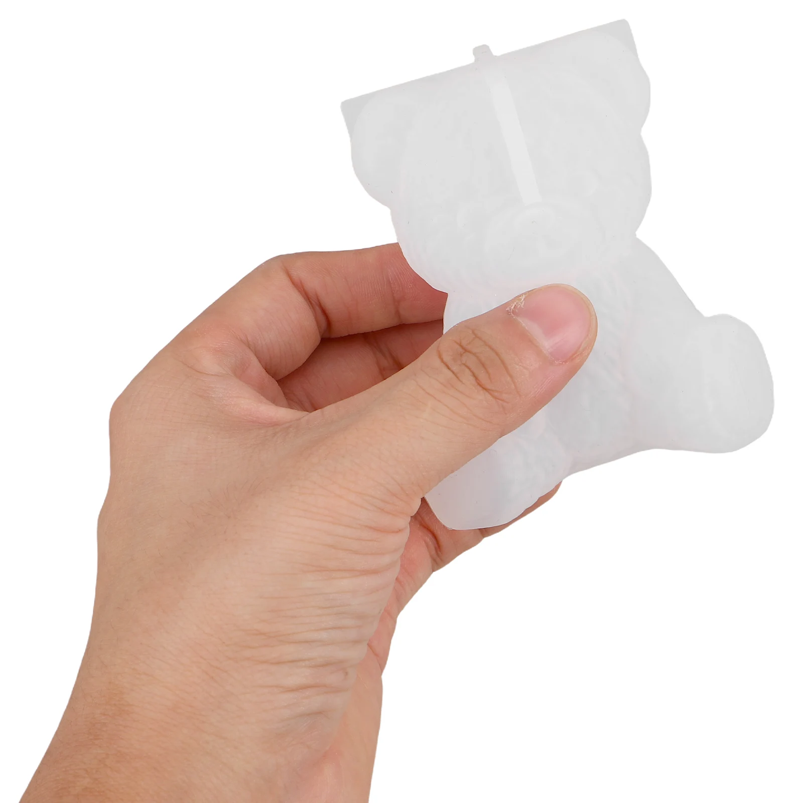 

2 шт. силиконовые формы для медведей из смолы, креативная 3D форма для медведя для украшений из смолы, украшение для шоколадного торта, украшение для торта «сделай сам»