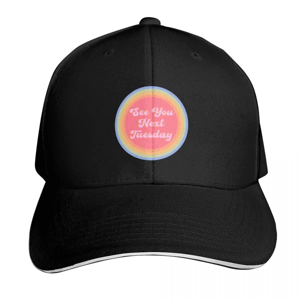 See You Next Tuesday Baseball Cap Vintage Retro Embroidered Lightweight Packable Gift for Him Her