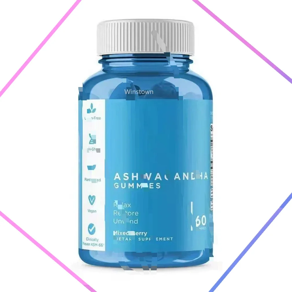 

Pure Ashwagandha Gummies — 100% веганская натуральная добавка для снятия стресса и поддержки энергии — усилитель иммунитета — здоровый партнер