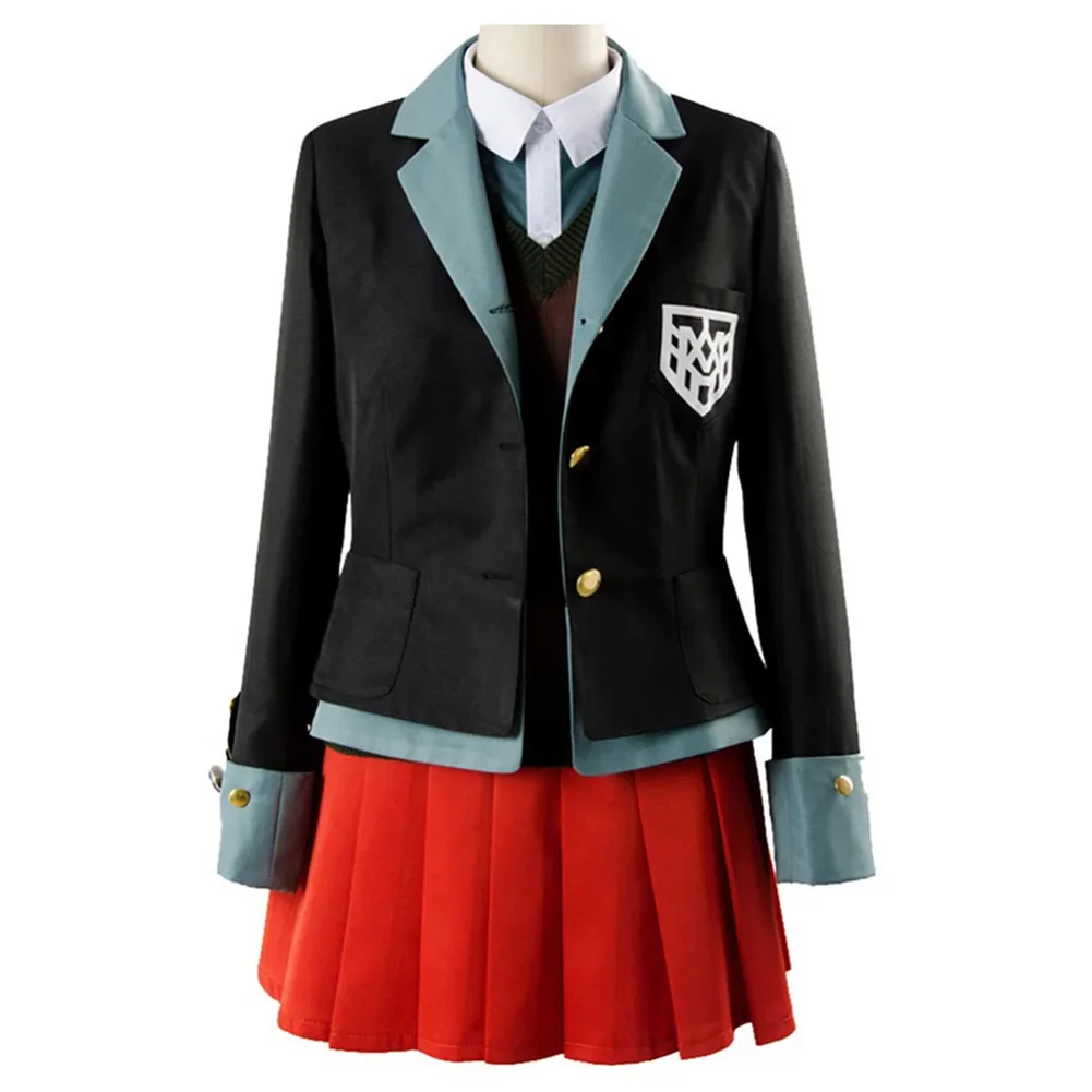 

Anime Danganronpa Himiko Yumeno Cosplay Costume Outfit Dress School Uniform Halloween Carnival Costumes