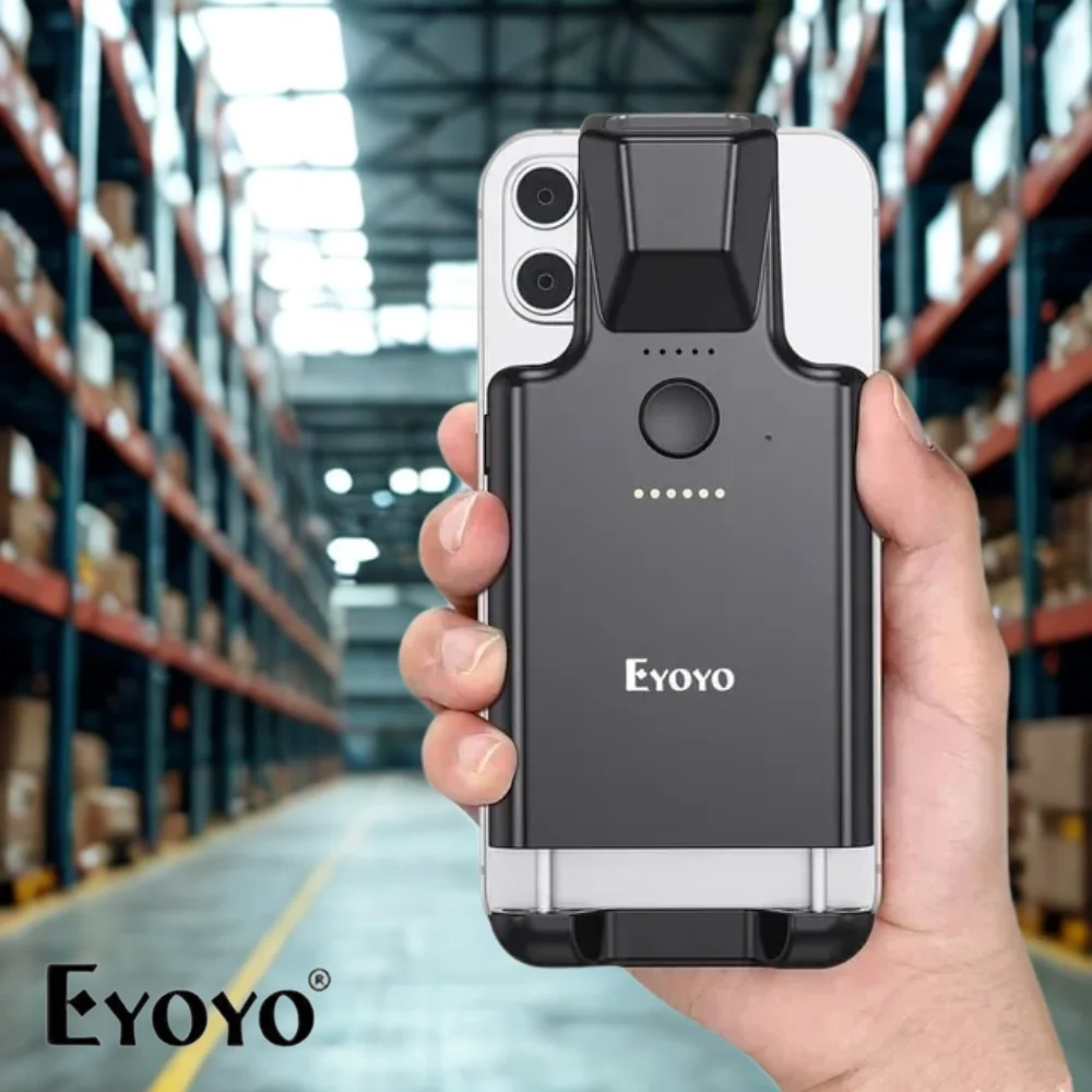 Eyoyo Scanner Barcode USB Bluetooth1D 2D PDF417 Data Matrix Code Maxicode Screen Scanning Android  iOS Phone System Computer