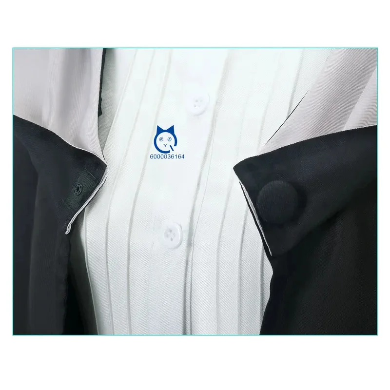 أزياء Frieren: Beyond Journey's End Fern التأثيرية ملابس أنيمي معطف أسود فستان أبيض مجموعة كاملة للنساء لعب الأدوار ComicCon