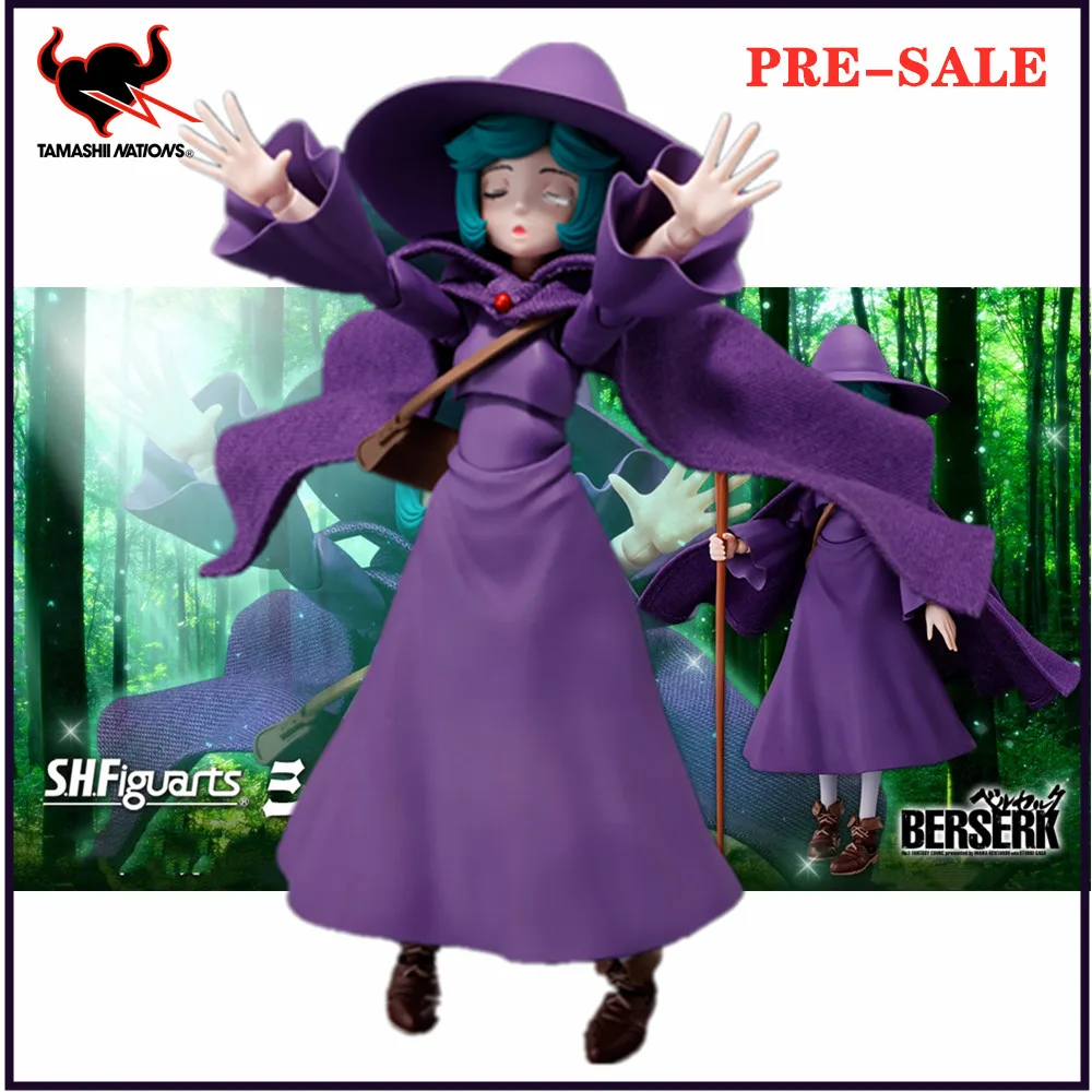 

Original Anime Figures Berserk S.H.Figuarts SCHIERKE Action Figure Collector PVC Cute Toys for Children 12cm