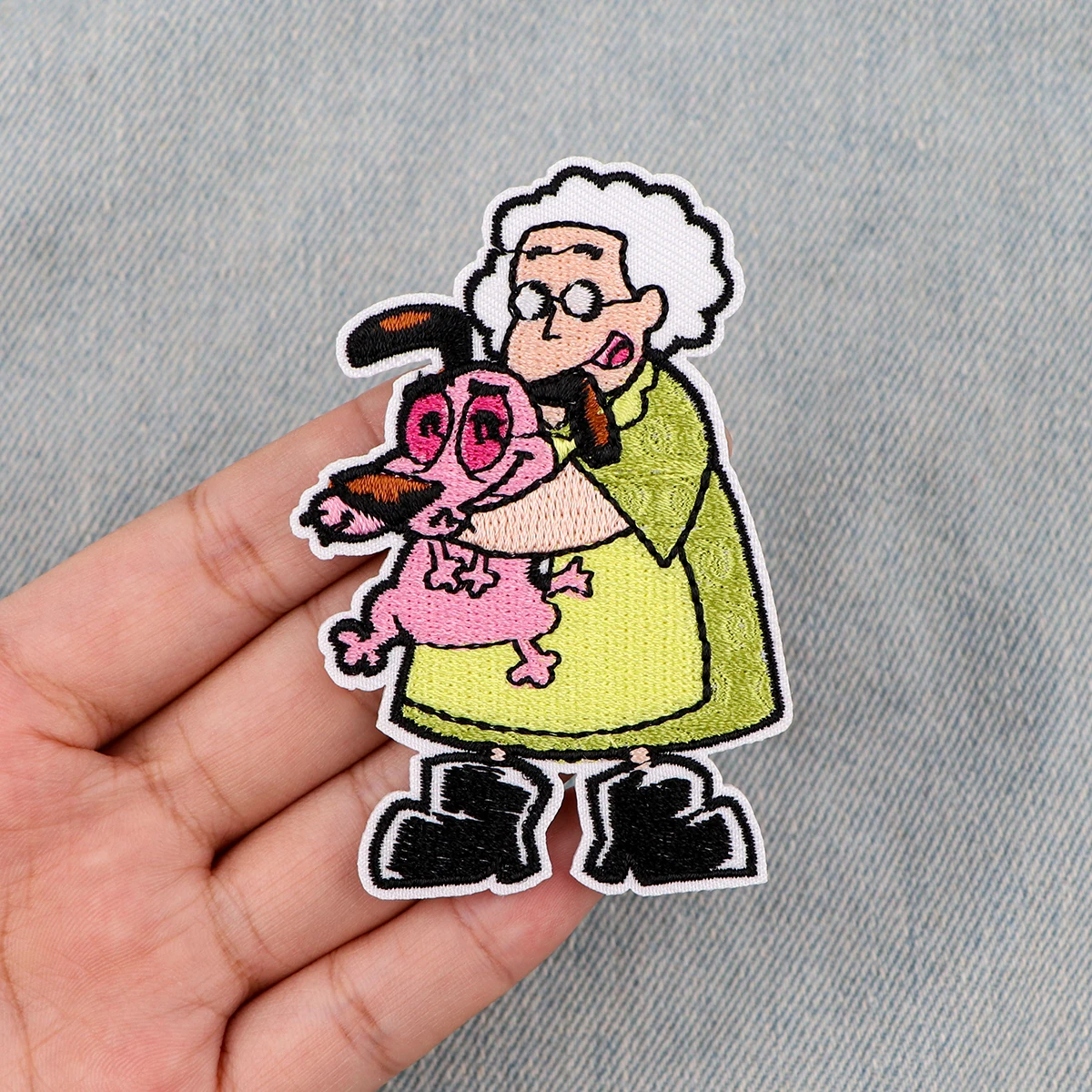 Animierte Figur Patches für Kleidung Eisen auf gestickten Nähen Applique Patch Stoff Abzeichen DIY Kleidung Zubehör Geschenke