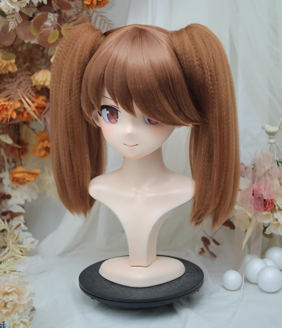 

(NFD-14-49)Customize Full Head With Lock Crossdress Doll Female/Girl Japanese Anime Cartoon Character Kig Cosplay Kigurumi Mask