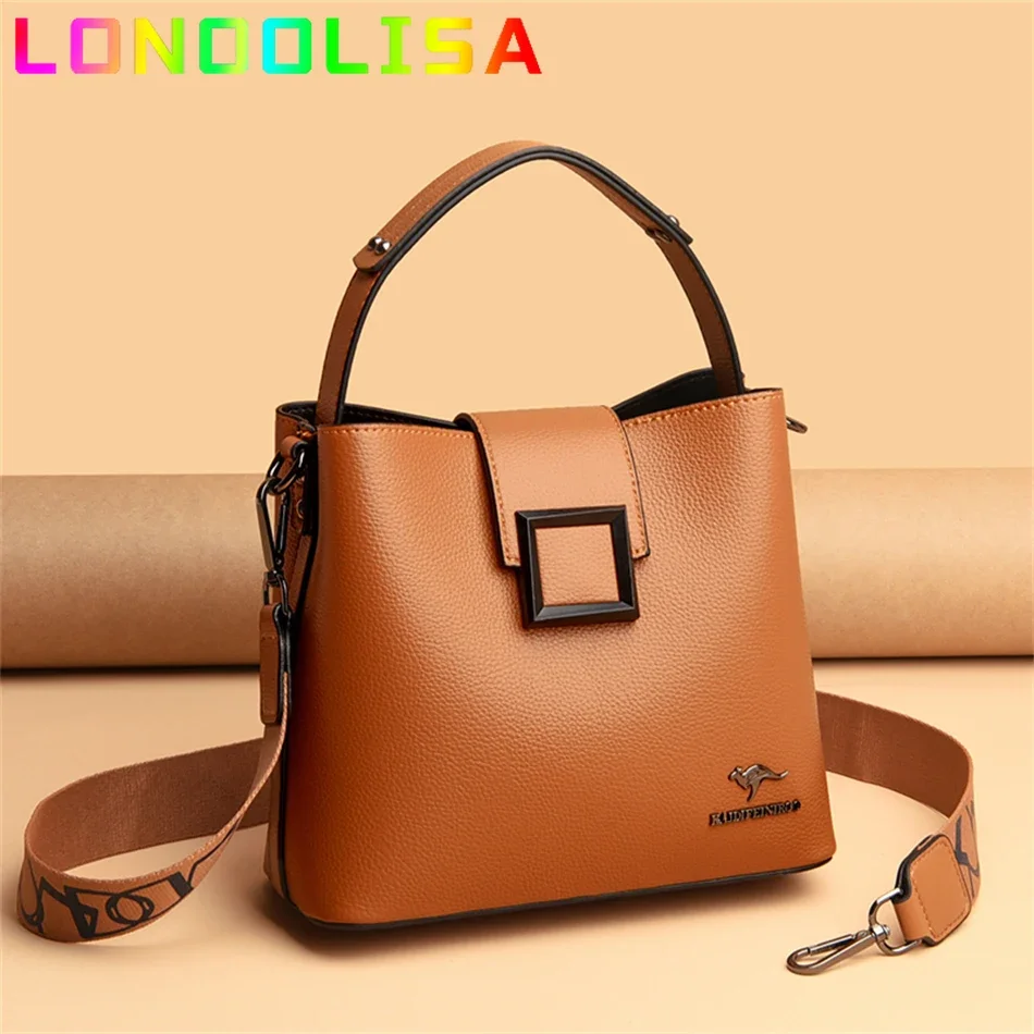 Luxury Handbag and Purse Women High Quality Leather Bag Designer Fashion Top-Handle Shoulder Crossbody Bag Small Messenger Sac