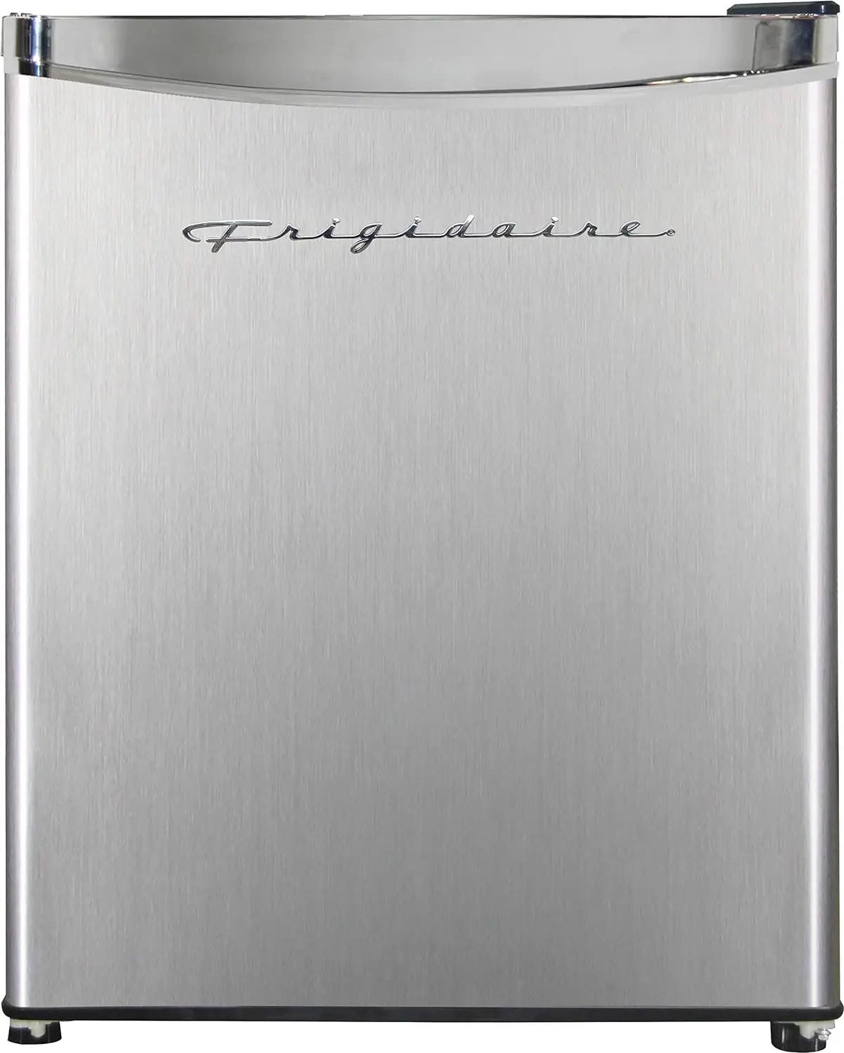 Mini EFR182 1.6 cu ft Stainless Steel Mini Fridge. Perfect for Home or The Office. Platinum Series, 1.8