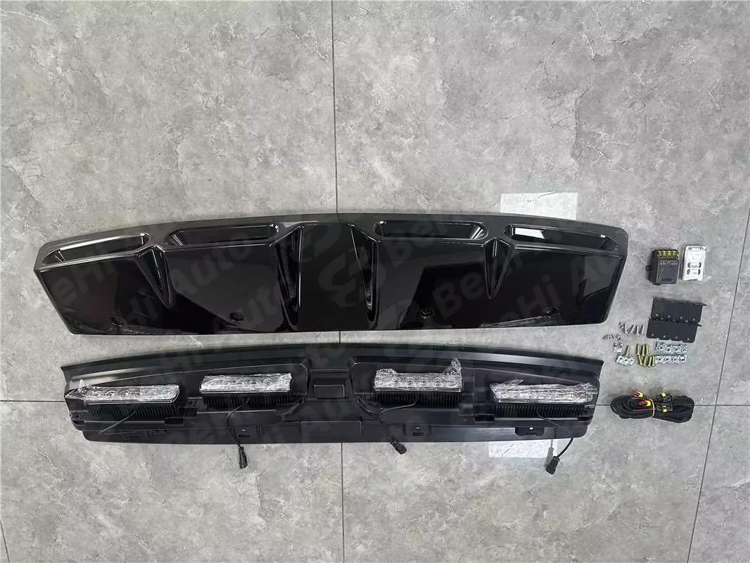 Auto Accessories Modification Spare Parts 4 Led Front Top Roof Spoiler Light Roof Light bar Exterior for Ranger T9 Body Kit