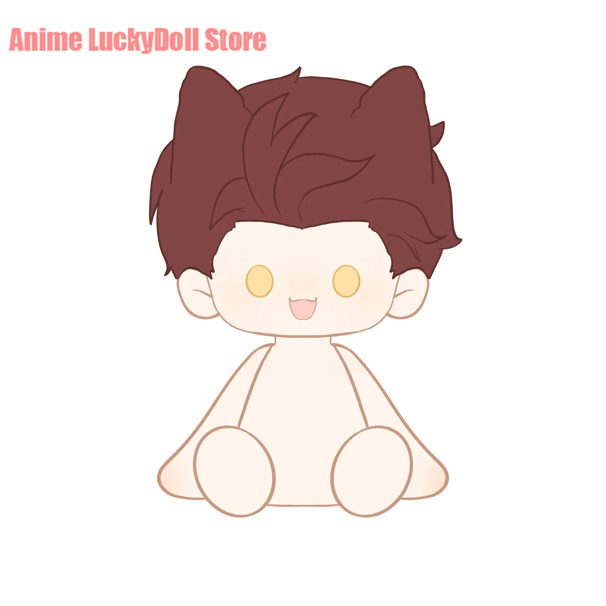 40cm Anime Valko‌ Love and Deepspace Plush Cotton Doll Large Dress Up Clothes Stuffed Body Plushies Toys Throw Pillow Cushion